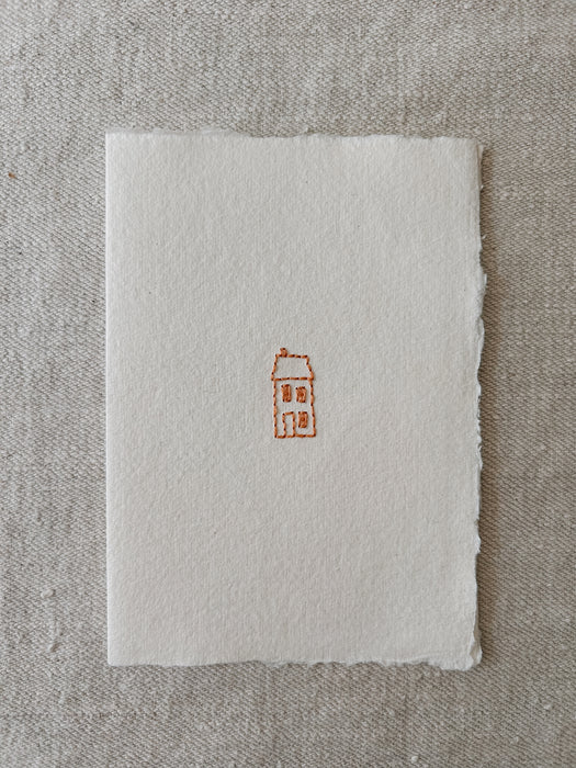 Hand stitched Greetings cards