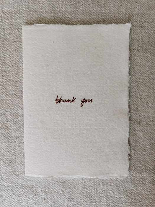 Hand stitched Greetings cards
