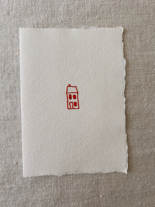 Hand stitched Greetings cards