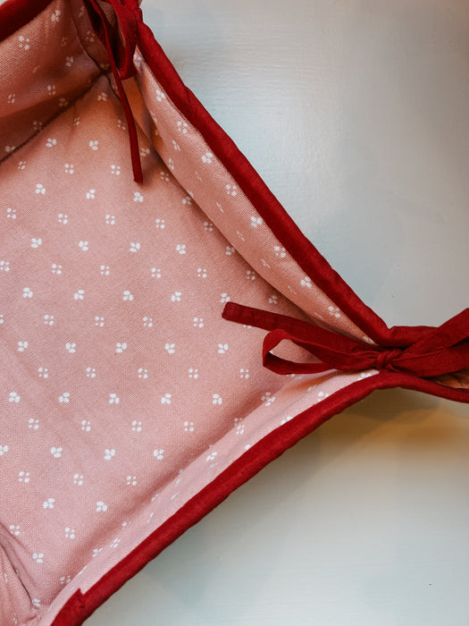 Basket Tray - Faded Red