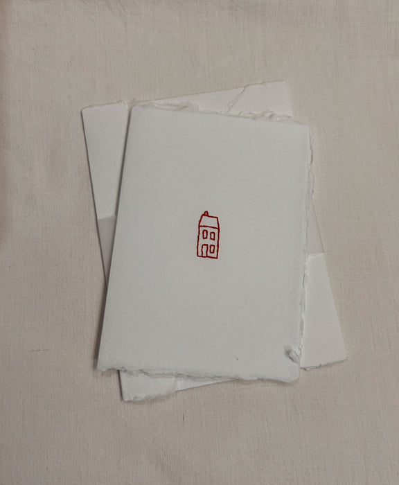 Hand stitched Greetings cards