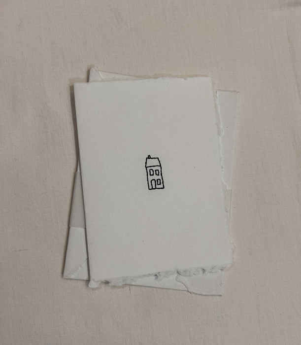 Hand stitched Greetings cards