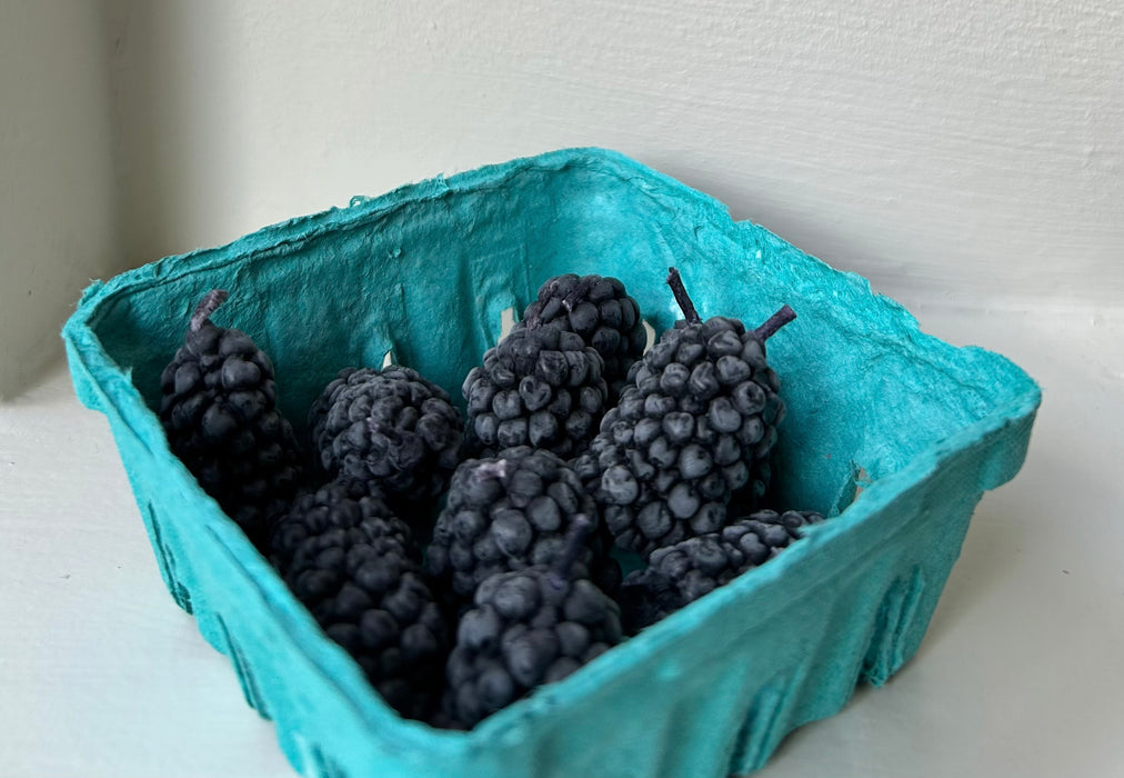 Fruit Punnet Candles - Blackberry