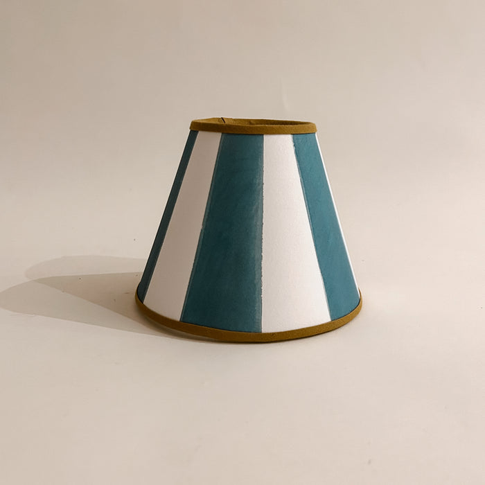 The Drawing Room x Faeger Hand Painted Lampshade - Mini Stripe
