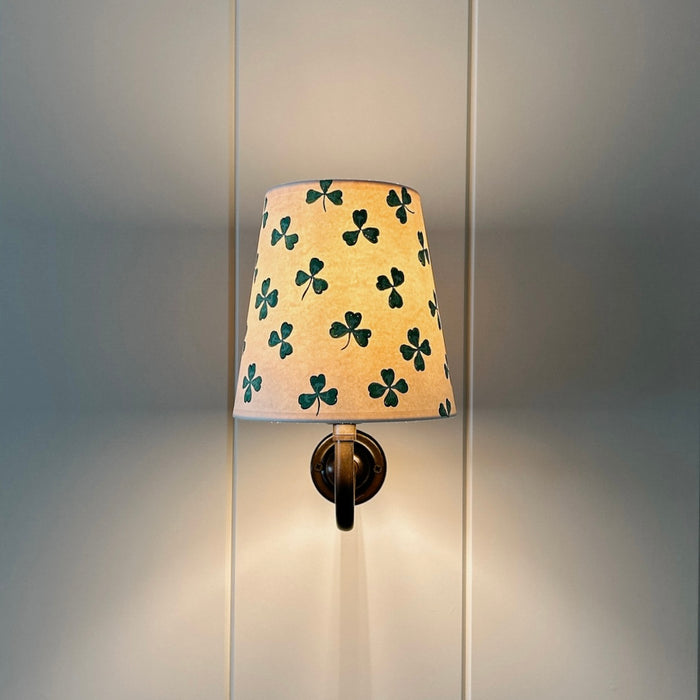 Sarah Blomfield x FAEGER hand painted lampshade - clover fields