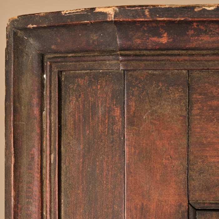 ANTIQUE GEORGIAN CORNER CUPBOARD