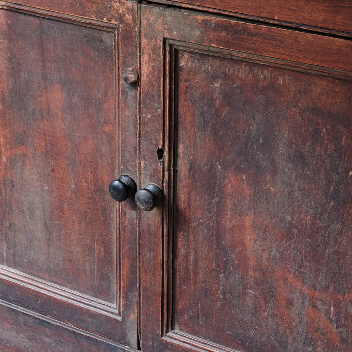 ANTIQUE GEORGIAN CORNER CUPBOARD