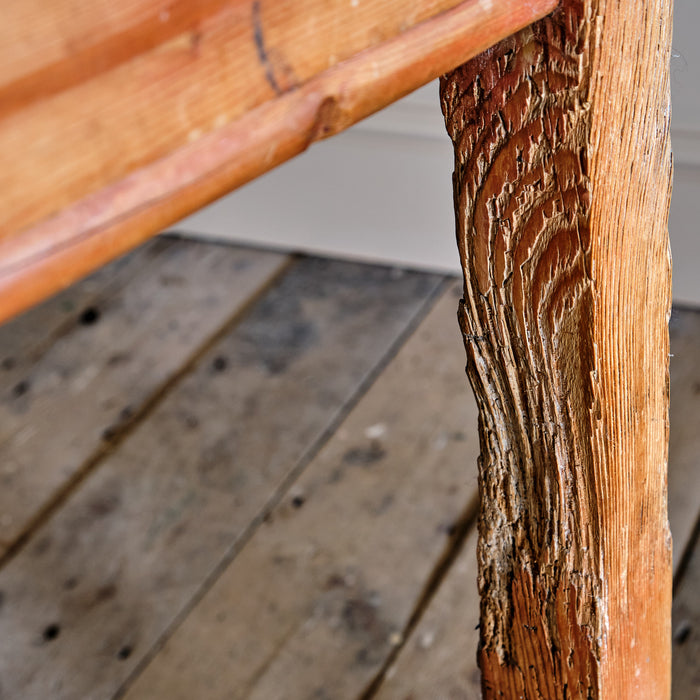 19TH CENTURY PINE DAIRY TABLE