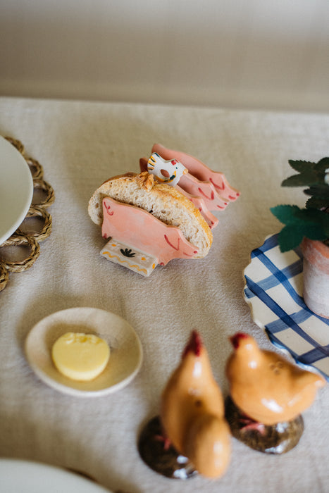 Piggy Toast Rack