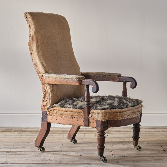 Regency Rosewood Open Armchair