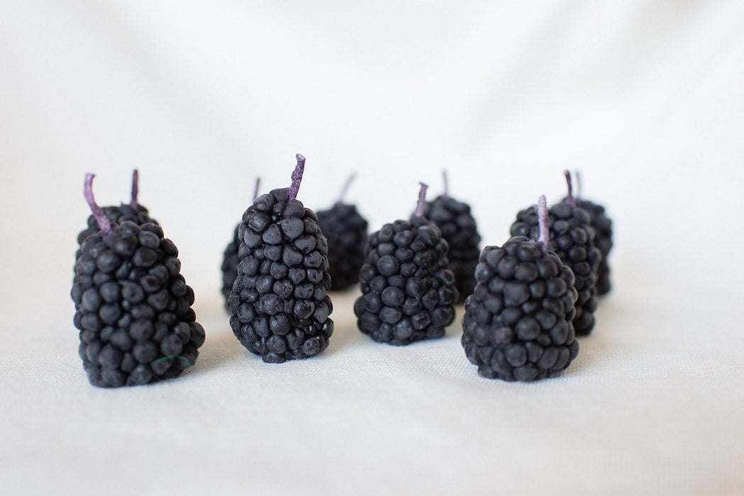 Fruit Punnet Candles - Blackberry