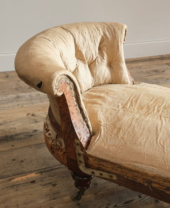 Antique 19th Century Tub Back Daybed