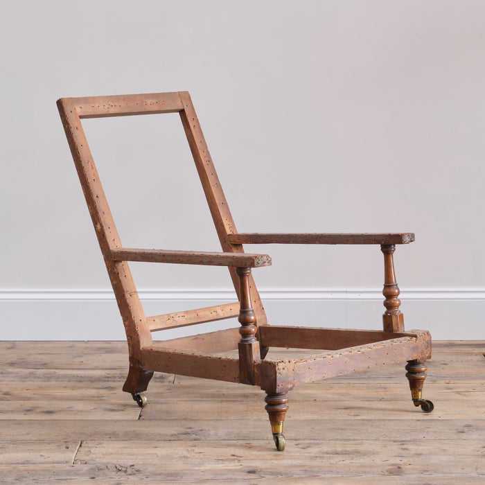 19th Century Howard Style Open Armchair