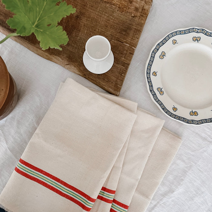 Antique French Linen Tea Towels